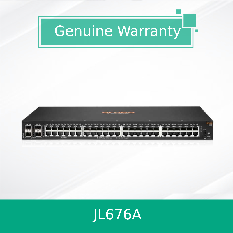 Hpe Aruba Cx 6100 48g Managed Switch mit SFP+-Anschlüssen (JL676A) Neues und Original