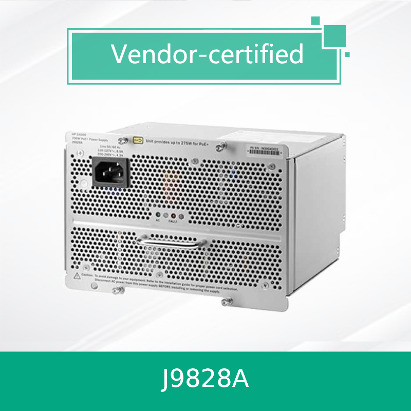 Fabrikneuer J9828A Netzwerk-Switch mit 5400r 700W Poe+ Original Zl2 Snmp- und Qos-Funktionen