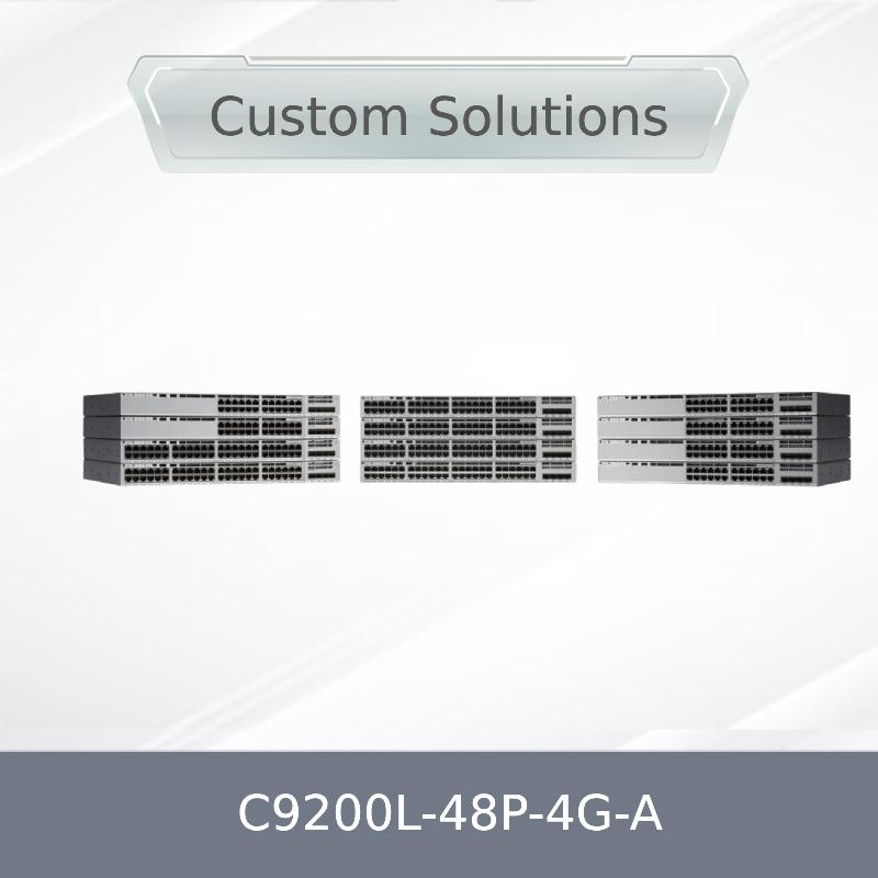 Cisco Neu Original C9200L-48p-4G-a 9200L 48 Port 10/100/1000 Poe+ 4X1g Uplink Switch Netzwerk Advantage C9200L-48p-4G-a