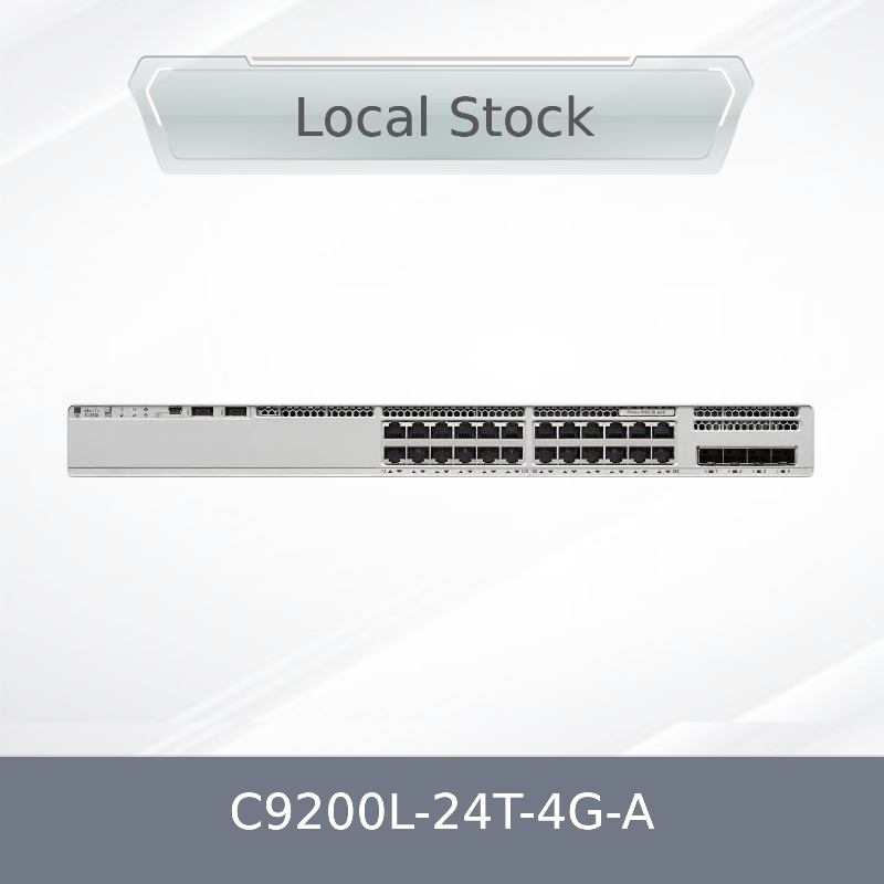 Neuer, original werkseitig versiegelter C9200L-24t-4G-a 9200L 24-Port PoE+ 4G Network Advantage Cisco Switch C9200L-24t-4G-a