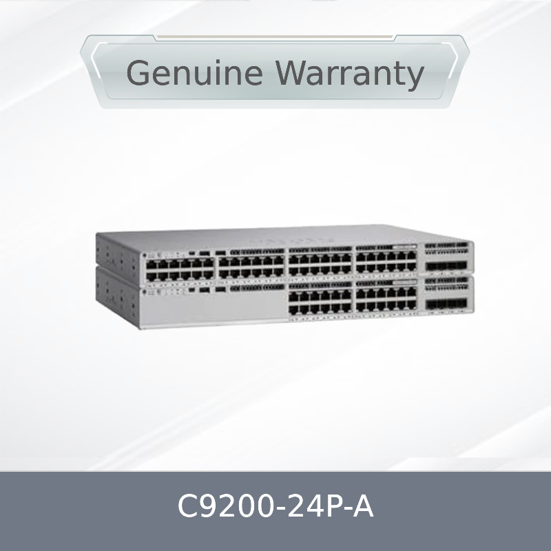 Neuer Original-C9200-24p-a 24-Port-Poe+-Schalter mit Netzwerkvorteil