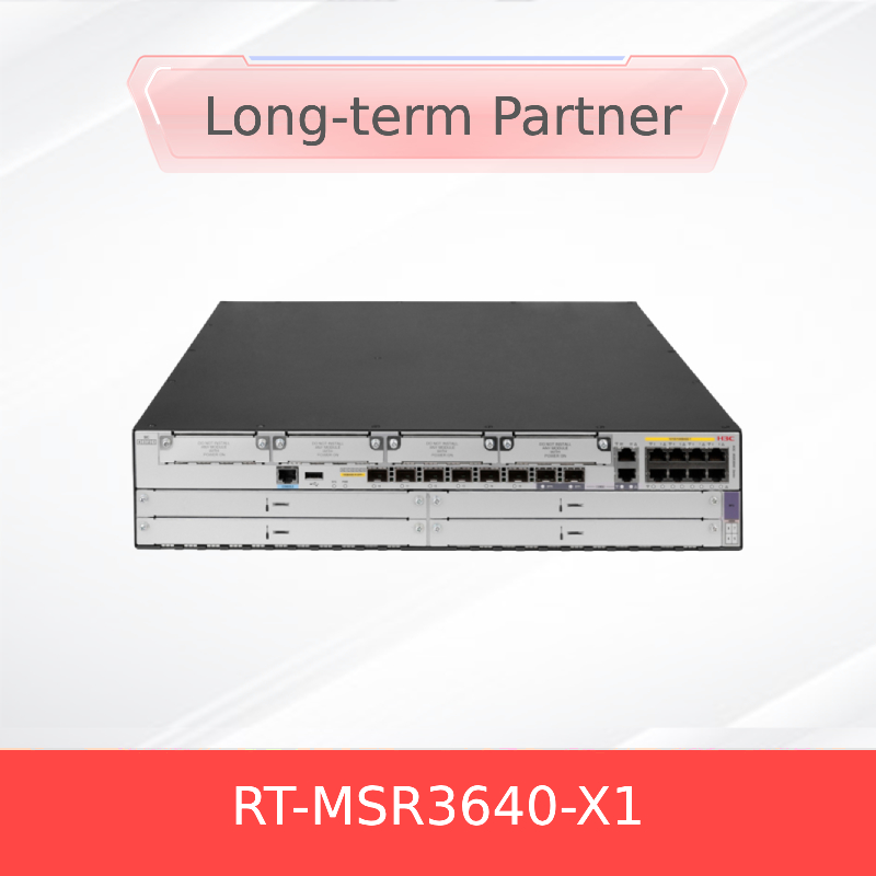 H3c Rt-Msr3640-X1 Serie Router Produkte Karton Weiterleitungsleistung 10g SFP+