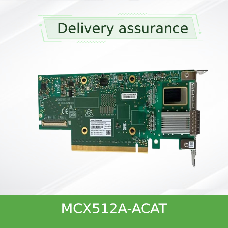 Mellanox ConnectX-5 EN MCX512A-ACAT Netzwerkkarte - Dual-Port 25GbE SFP28 PCIe Adapter mit RDMA & NVMe over Fabrics