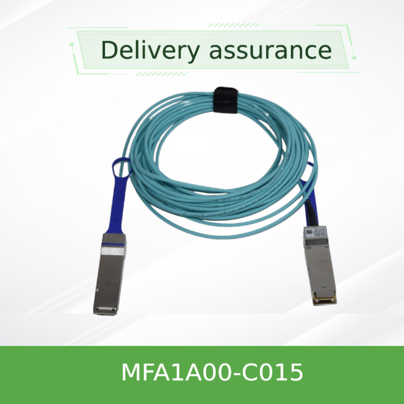 NVIDIA MFA1A00-C015 100Gb/s QSFP28 Active Optical Cable 15m for 100GbE network