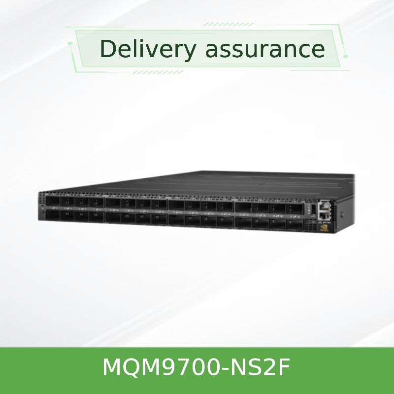NVIDIA MQM9700-NS2F 64-Port 400Gb/s InfiniBand Switch mit SHARPv3-Technologie in Formfaktor 1U