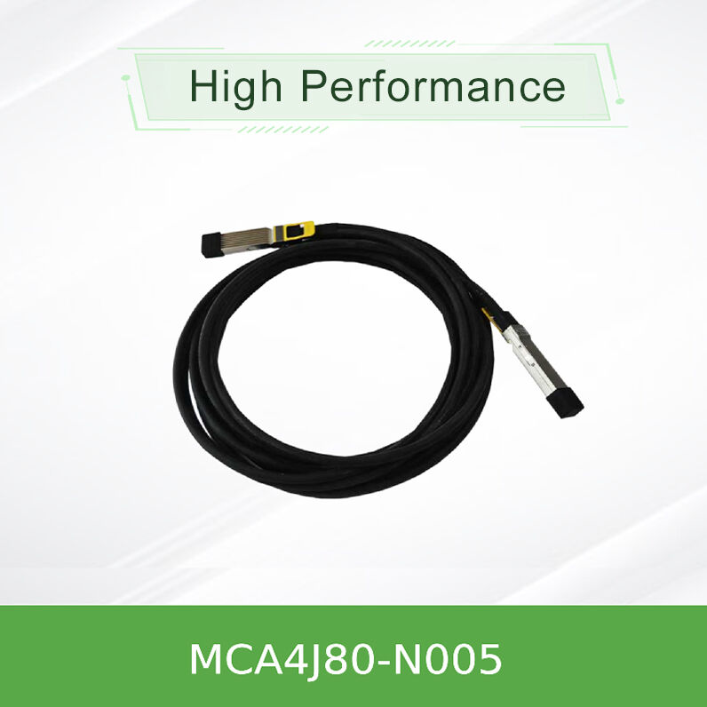 NVIDIA Mellanox MCP4Y10-N002 800 Gbit/s Twin-Port OSFP Passive Direct Attach Kupferkabel – 2m, NDR InfiniBand & 400GbE, Nahezu Null Stromverbrauch, Niedrigste Latenz