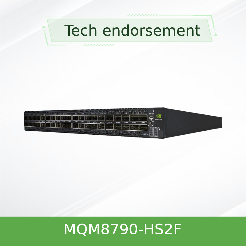 NVIDIA Quantum MQM8790-HS2F 200Gb/s InfiniBand Switch 40 Ports 16Tb/s