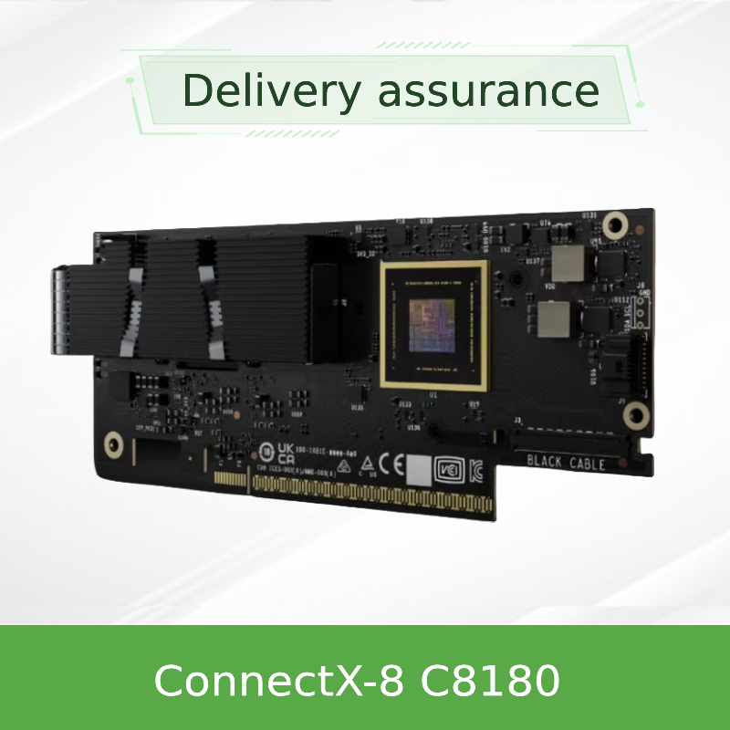 NVIDIA ConnectX-8 SuperNIC C8180 800Gb/s InfiniBand und Ethernet Smart NIC, PCIe Gen6, OSFP/QSFP112
